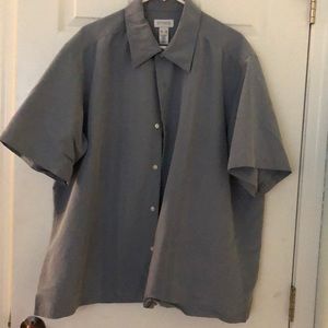 Casual short sleeve button down 2XL